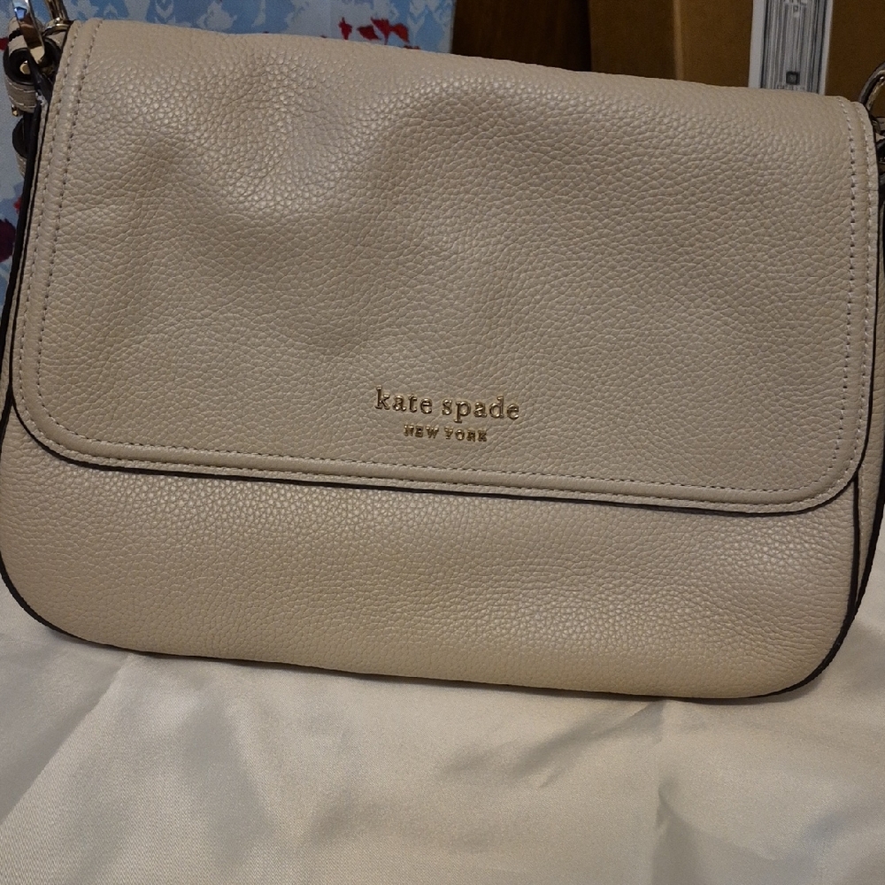 Kate Spade Beige Crossbody Bag